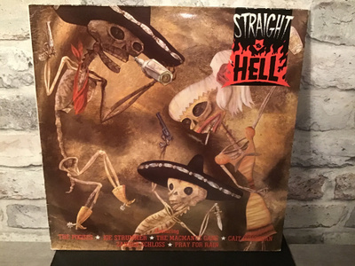 STRAIGHT TO HELL soundtrack Lp levy