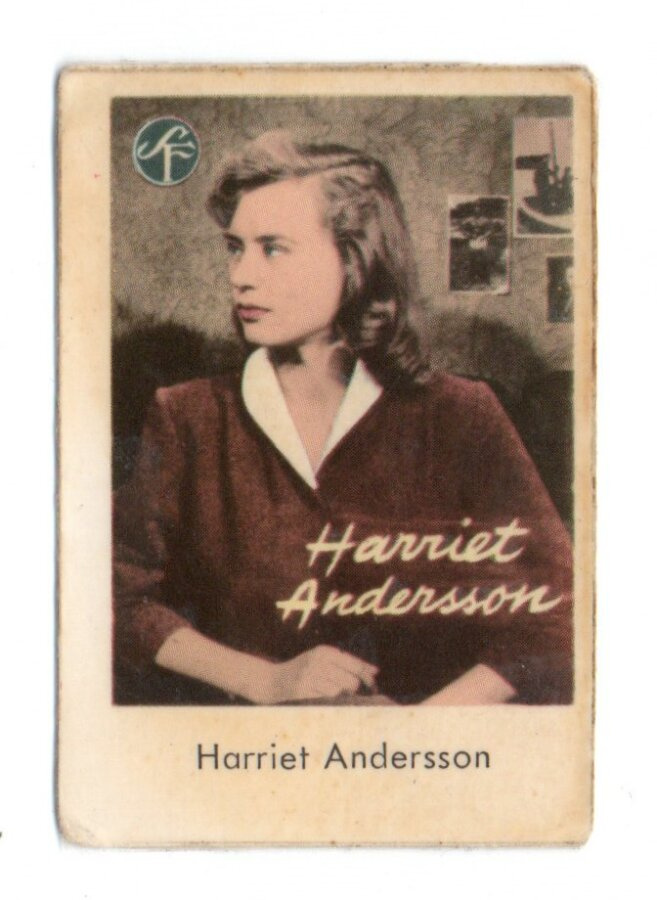 Purkkakuva HARRIET ANDERSSON Purukumikuva
