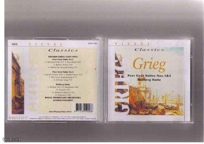 Vienna Classics Grieg: Peer Gynt Suites 1 & 2; Holberg Suite