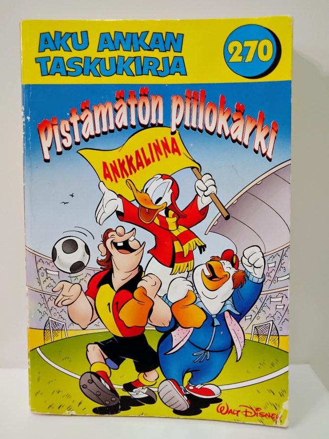 Pistämätön piilokärki - Aku Ankka taskukirja 270 (1.p)