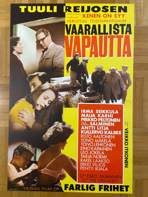 Vanha elokuvajuliste: Vaarallista vapautta
