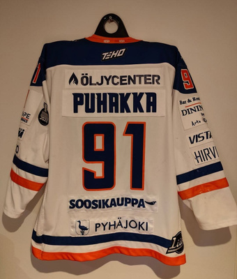 Puhakka Tappara Gameworn #91