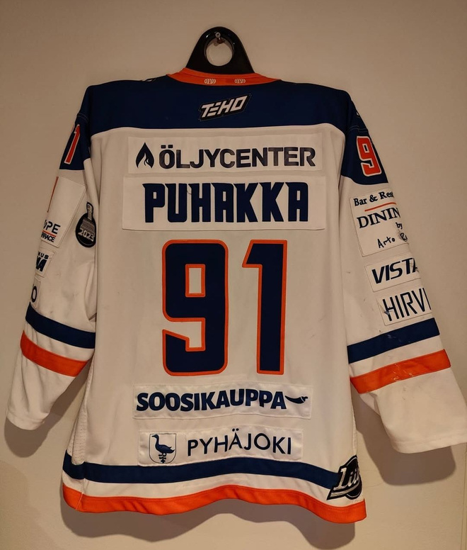 Puhakka Tappara Gameworn #91