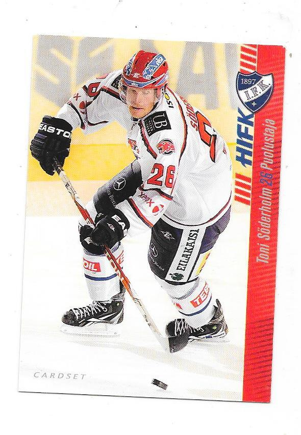 2012-13 Cardset #16 Toni Söderholm HIFK