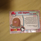 Diglett #50 Pokemon Topps TV Animation Edition card - pikkukuva 2