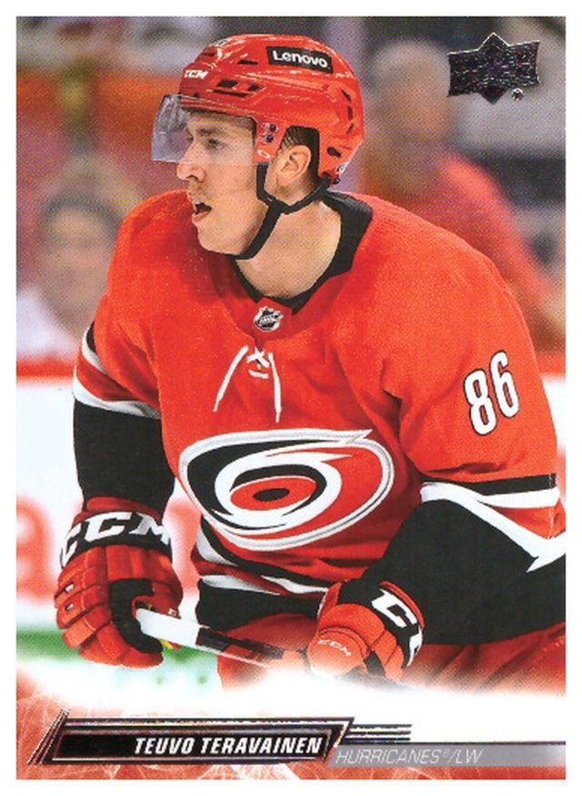 TEUVO TERÄVÄINEN Hurricanes, 22-23 Up.Deck #284
