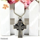 106 .. Cool Antique Bronze Cross Riipus .. Kello - pikkukuva 4