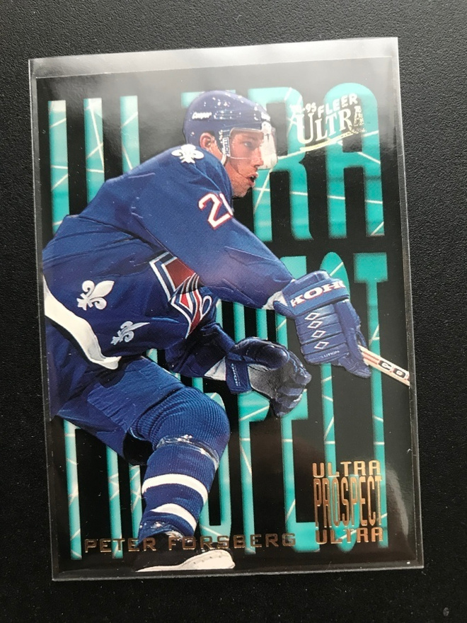 1994-95 Ultra Prospect Peter Forsberg #1of10