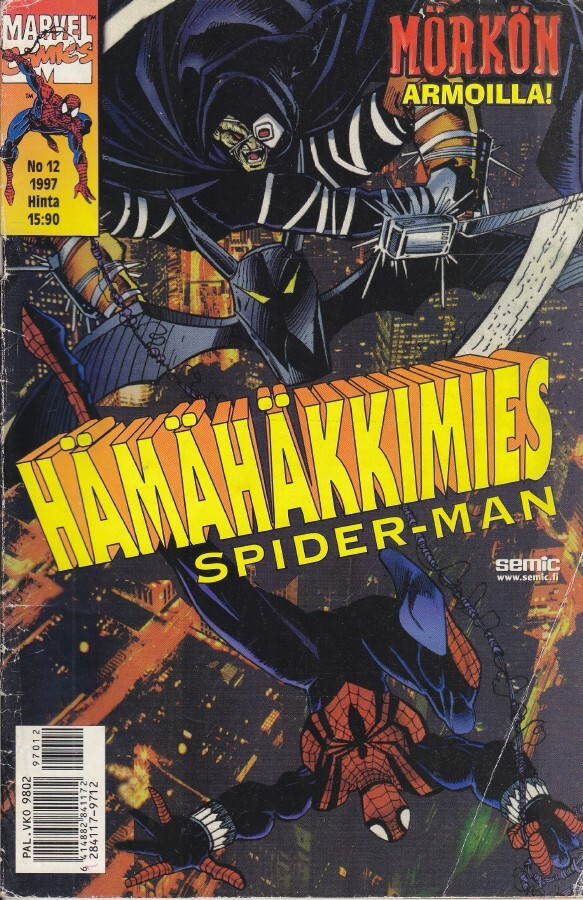 Hämähäkkimies 12/1997 Blood brothers 4-6/6