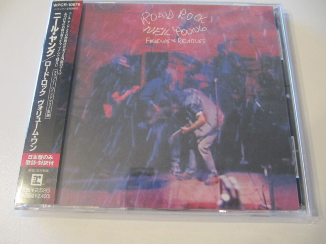 Neil Young – Road Rock V 1 Japanilainen CD OBI