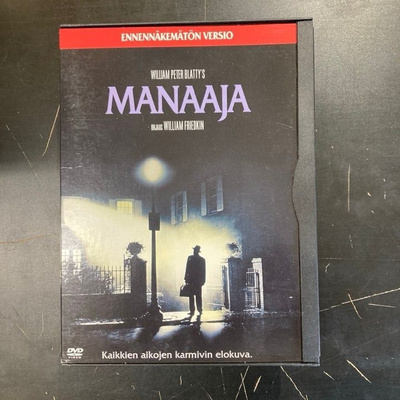 Manaaja (ennennäkemätön versio) DVD