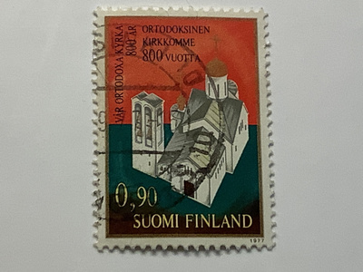 810 / 1977 Ortodoksinen kirkko o leimattu