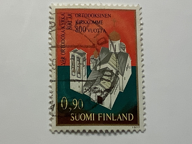810 / 1977 Ortodoksinen kirkko o leimattu