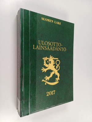 Ulosottolainsäädäntö 2017