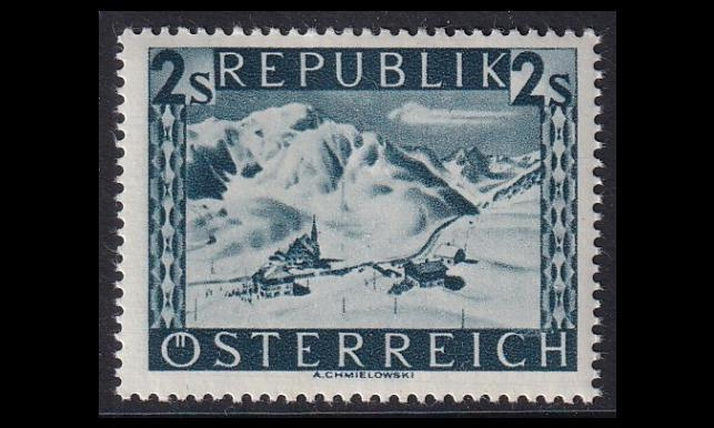 Itävalta 768_II ** Käyttösarja maisemia 2 S (1945)