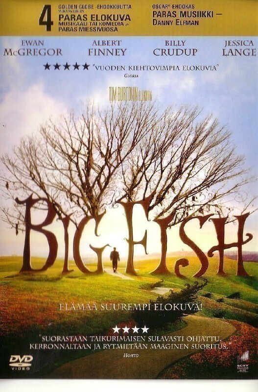 dvd, Big Fish (2003, IMBd 8.0) [draama, fantasia]