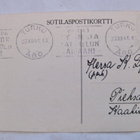 Postikortti Kenttäposti Rauhan Joulua Suomen Lippu 1941 - pikkukuva 2