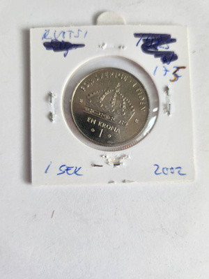 Ruotsi 2002 1,00 kruunu (14085)