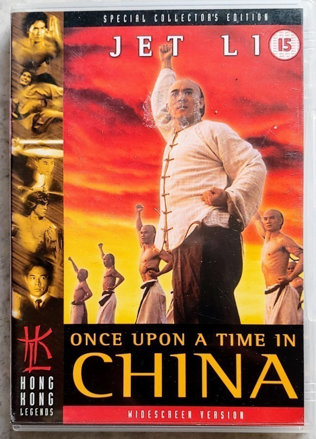 ONCE UPON A TIME IN CHINA (1.) – Jet Li - UK-DVD 1991 / 2000