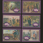 Saksa Notgeld 6 x 50 Pfg, Hockensbüll - pikkukuva 1