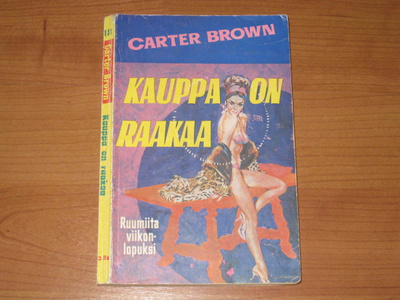 CARTER BROWN 111 KAUPPA ON RAAKAA