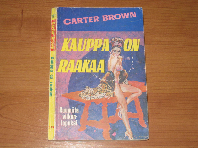 CARTER BROWN 111  KAUPPA ON RAAKAA