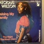 PRECIOUS WILSON :: RAISING MY FAMILY :: VINYYLI 7" 1982 - pikkukuva 1