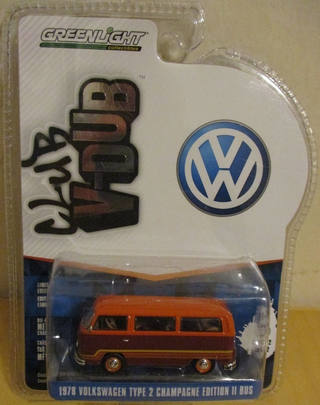 VW Transporter Typ2 Champagne Edition Bus II Greenlight 1:64