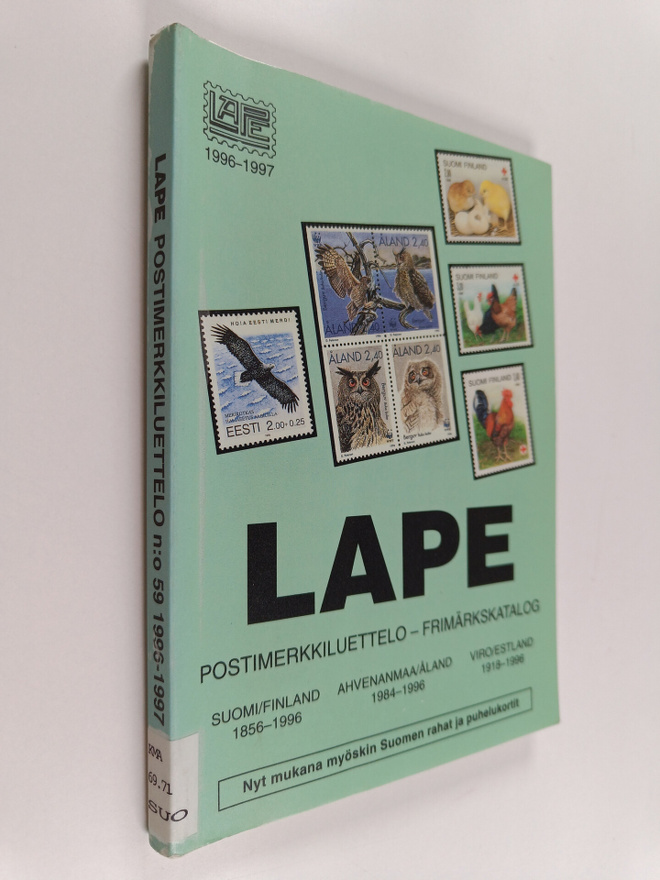 LaPe postimerkkiluettelo n:o 59 : 1996-1997