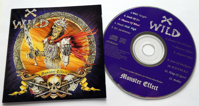 X-WILD Monster Effect CD 1995 Japani-painos Running wild