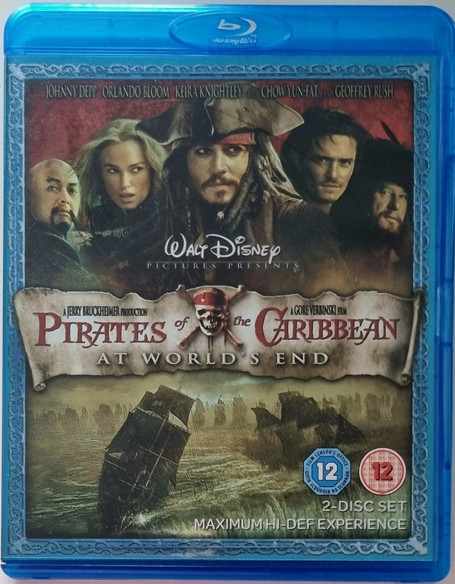 PIRATES OF THE CARIBBEAN: AT WORLD'S END BLU-RAY (2 DISC)