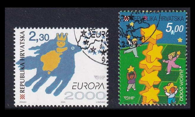 Kroatia 544-5 o Europa (2000)