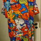 Värikäs paita kissakuvioilla, 4xl - pikkukuva 3