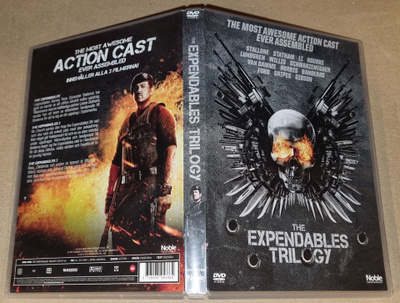 DVD Expendables Trilogy 3dvd