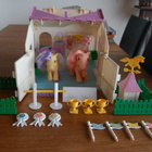 HYVÄT MY LITTLE PONY G1 SHOW STABLE, 2 PONYA + TARVIKKEET - pikkukuva 2