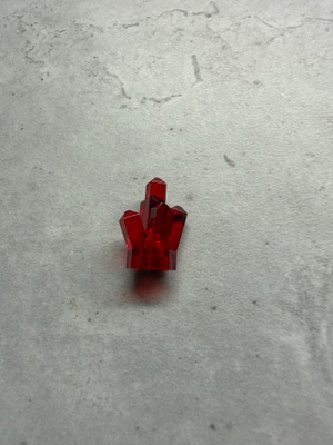LEGO - ROCK CRYSTAL - Punainen