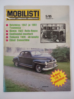 Mobilisti-lehti 5/85