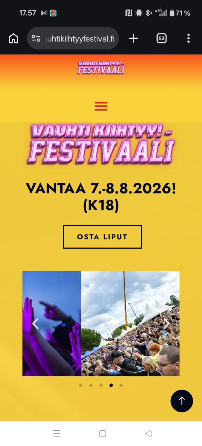 Vauhti kiihtyy Vantaa