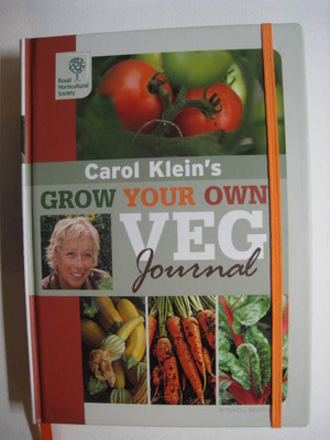 Carol Klein PUUTARHAKIRJA Grow your own veg Journal