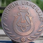 Viipurin urheilijat. Ronssivärinen. Halkaisija - 39 mm. - pikkukuva 2