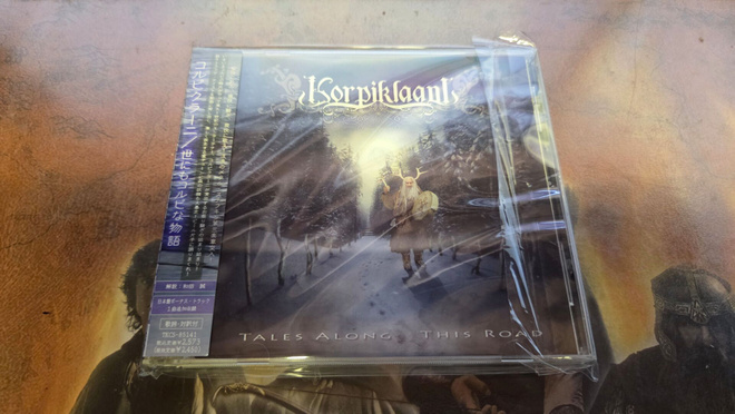 Korpiklaani Tales Along This Road Cd japan painos