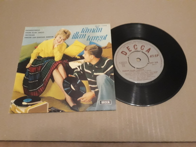 Johnny Forsell ja Oili Vainio ep ps 1962 rare