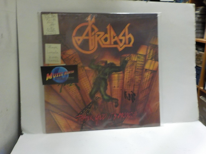 AIRDASH - THANK GOD IT'S MONDAY FIN -88 M-/M- LP NIMMARIT