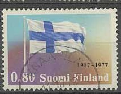 1977 itsenäisyys 80p Knaapila -78 kaunis