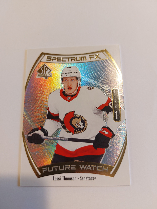 2021-22 SP Authentic Spectrum FX #S44 Lassi Thomson FW