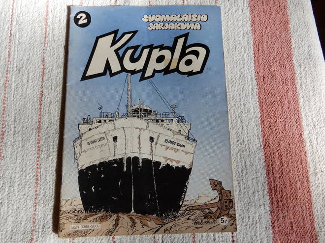 KUPLA 2.  SUOMALAISIA SARJAKUVIA
