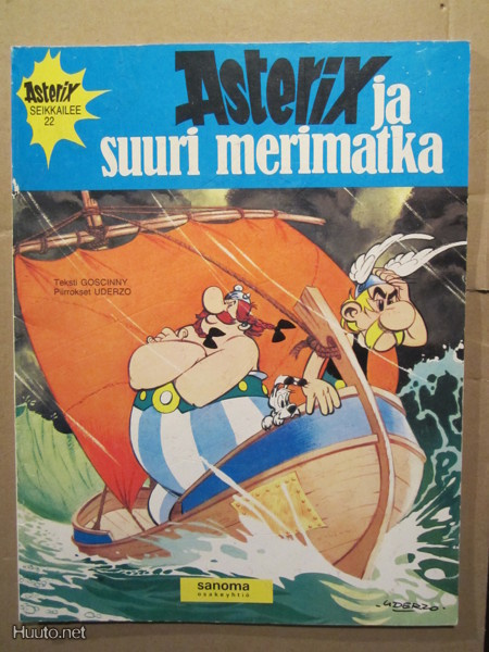 Asterix ja suuri merimatka 1.painos
