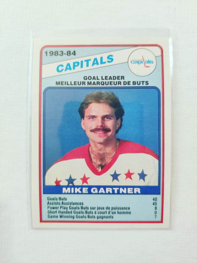 84-85 Opc - Mike Gartner