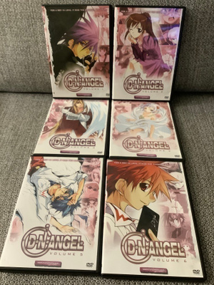 D.N. ANGEL VOLUME 1 - 6 (KOKO SARJA)