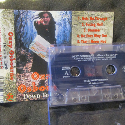 Ozzy Osbourne: Down To Earth c-kasetti